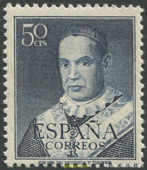 Sellos: 700741 HINGED ESPA&Ntilde;A 1951 SAN ANTONIO MARIA CLARET