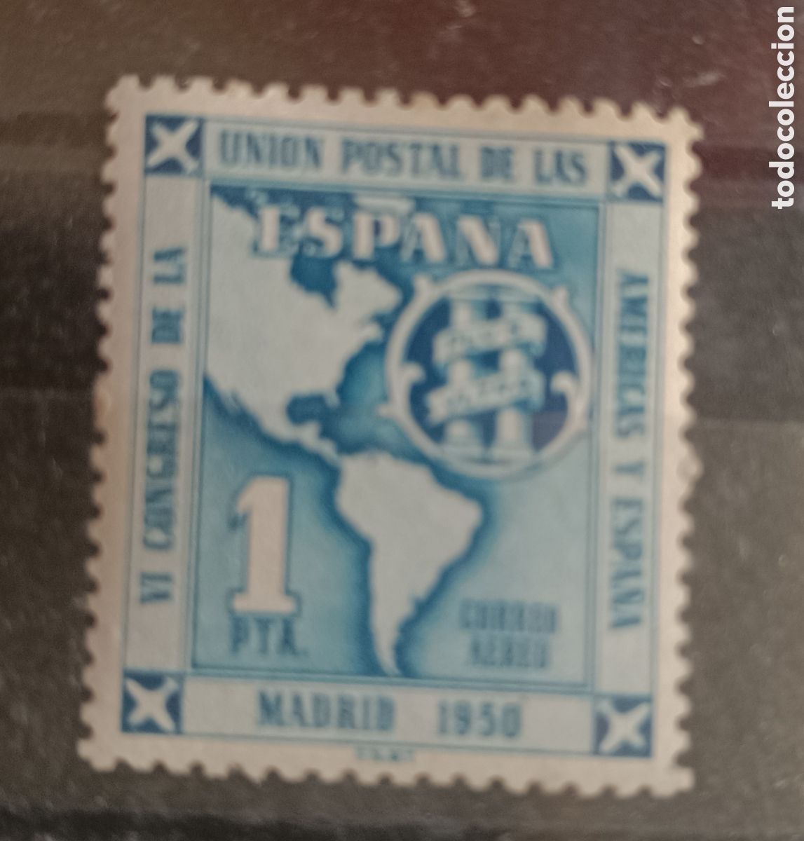 Sellos: Espa&ntilde;a 1091 U.P.A.E 1951 Nuevos sin fijasello **MNH