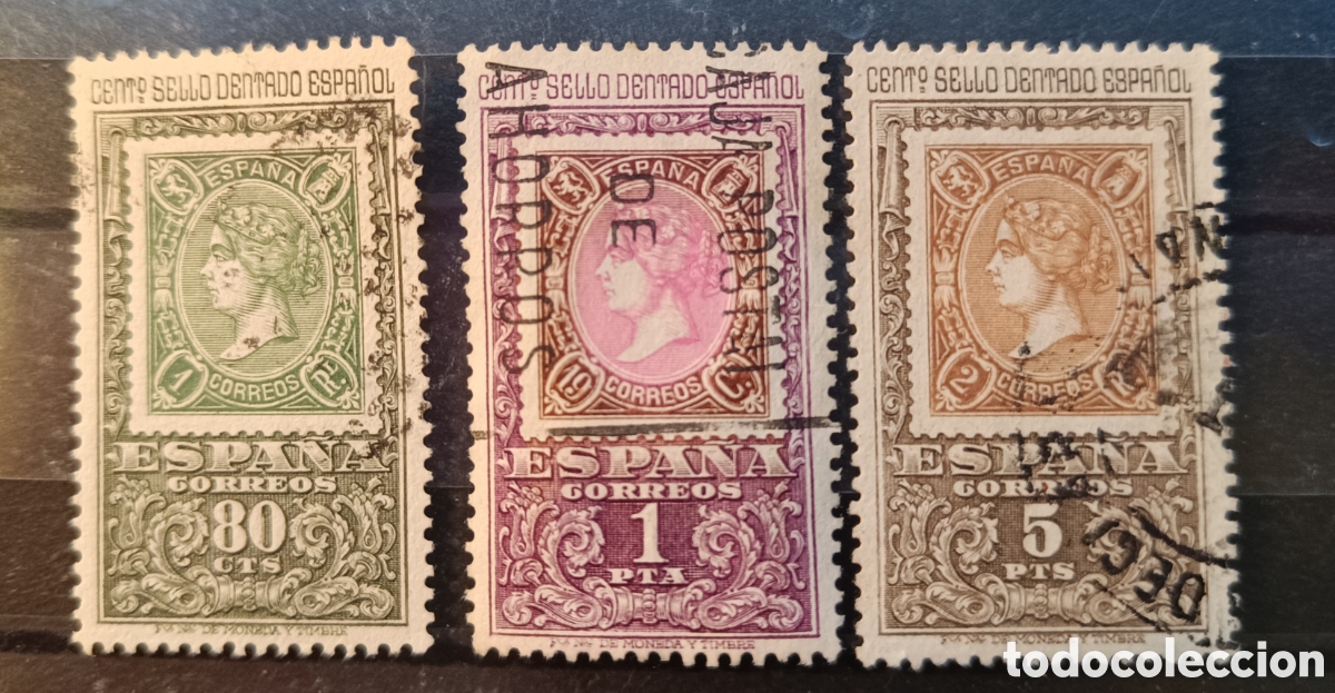 Sellos: Espa&ntilde;a - 1689/91 - Sello dentado 1965 - Usado - US -