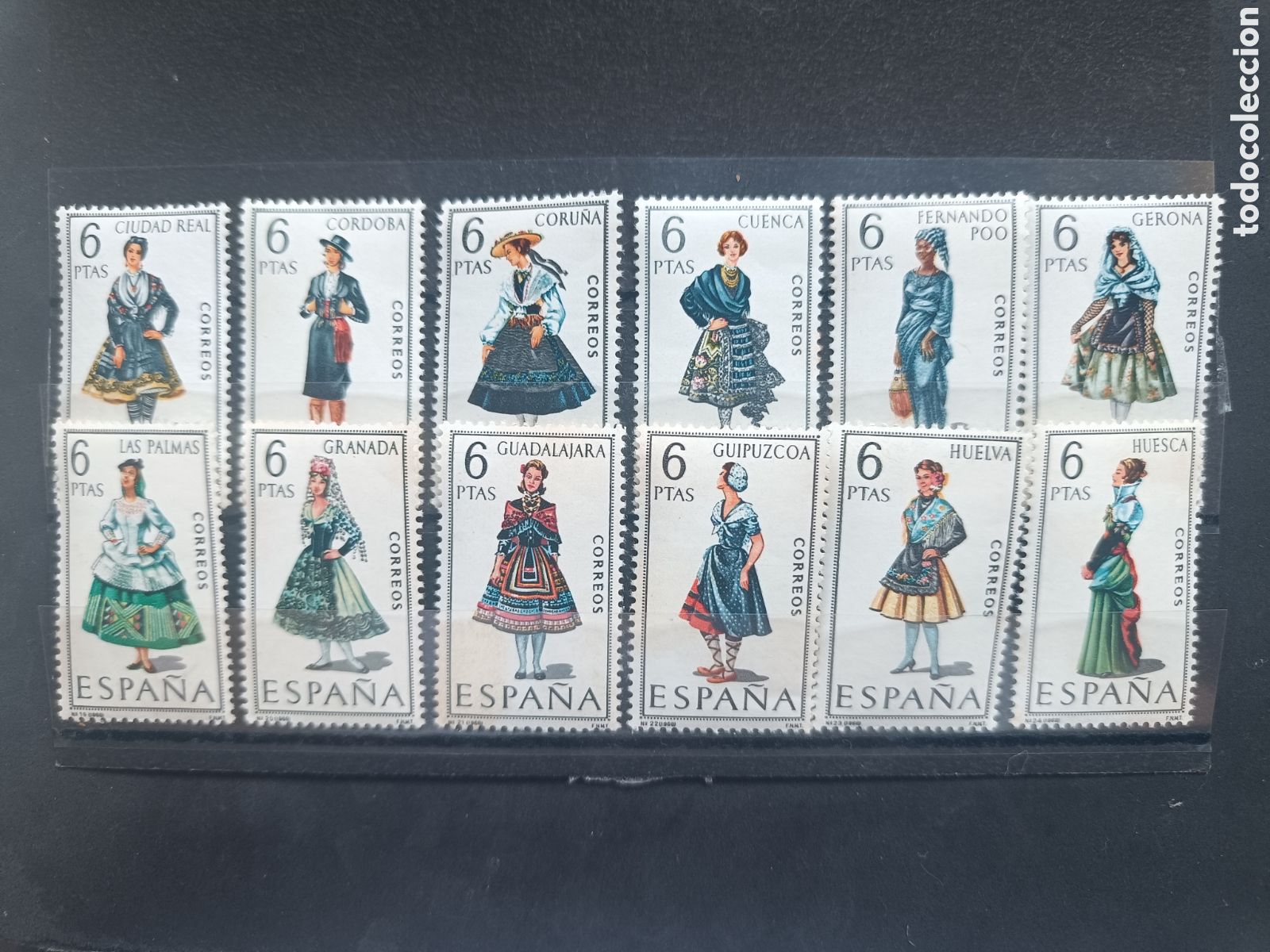Stamps: Espa&ntilde;a - 1839/50 - Trajes t&iacute;picos 2&ordf; 1968 - **/MNH
