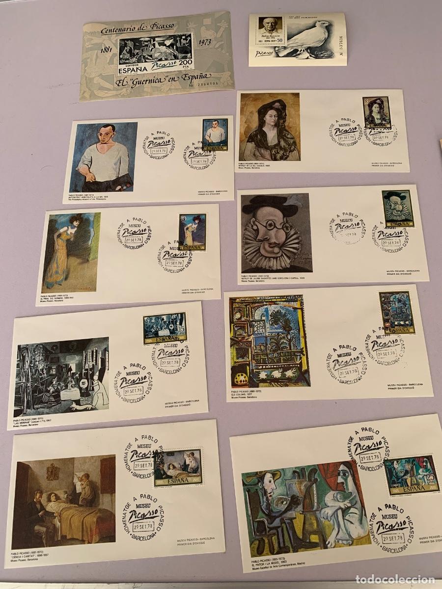 Sellos: Lote de sellos, Picasso en los sellos 1978 - Foto 1