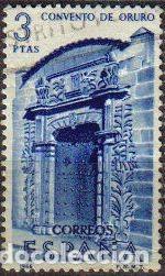 Sellos: Espa&ntilde;a 1966 Edifil 1755 Sello &ordm; VII Forjadores Am&eacute;rica Convento de Ouro Bolivia) Michel 1650