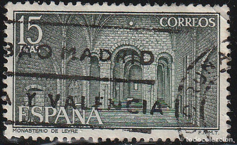 Sellos: Espa&ntilde;a 1974 Edifil 2231 Sello &ordm; Monasterio de San Salvador de Leyre (Navarra) Cripta Michel 2125