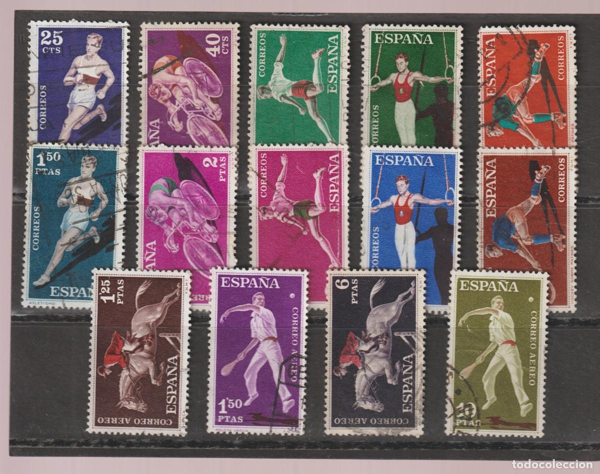 Sellos: Espa&ntilde;a Spain 1960 - Edifil 1306/1319 usado