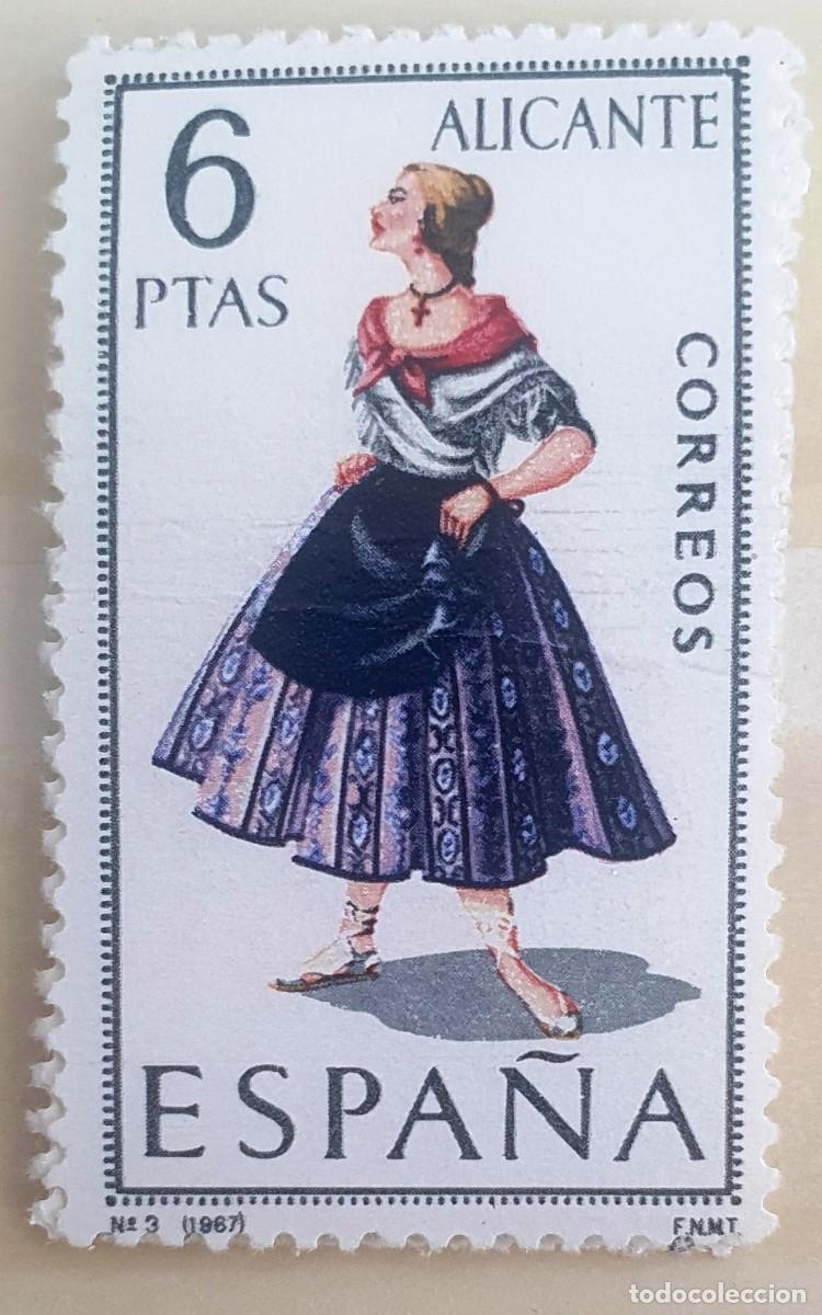 Sellos: SELLOS ESPA&Ntilde;A 1967. TRAJES TIPICOS. ALICANTE. EDIFIL 1769. NUEVO.