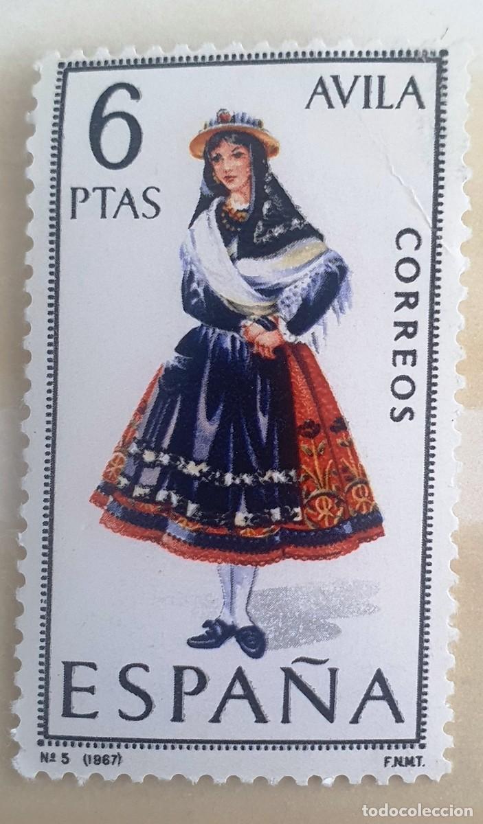 Sellos: SELLOS ESPA&Ntilde;A 1967. TRAJES TIPICOS. AVILA. EDIFIL 1771. NUEVO.