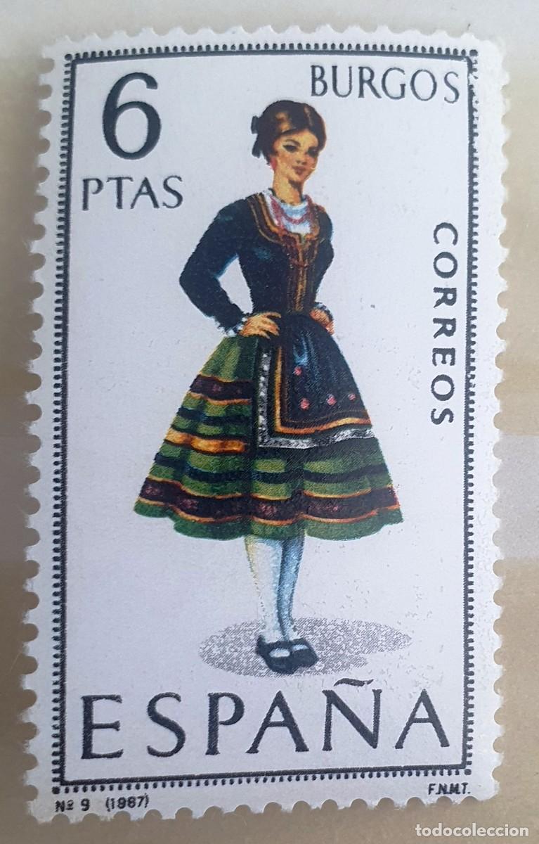 Sellos: SELLOS ESPA&Ntilde;A 1967. TRAJES TIPICOS. BURGOS. EDIFIL 1775. NUEVO.