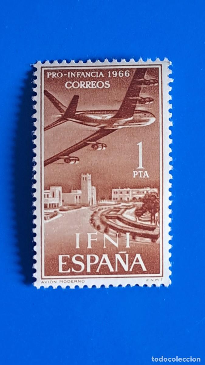 Sellos: SELLO IFNI PRO INFANCIA 1966- 1 PTAS - NUEVO SIN CHARNELA
