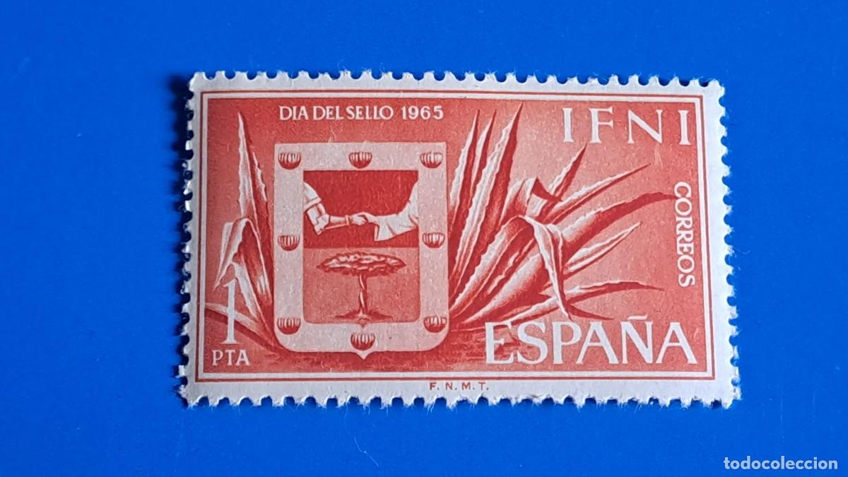 Sellos: SELLO IFNI DIA DEL SELLO 1965- 1 PTAS - NUEVO SIN CHARNELA