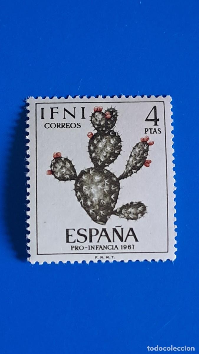 Sellos: SELLO IFNI PRO INFANCIA 1967- 4 PTAS - NUEVO SIN CHARNELA