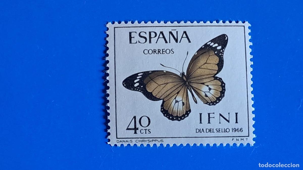 Sellos: SELLO IFNI DIA DEL SELLO 1966- 40 CTMS - NUEVO SIN CHARNELA