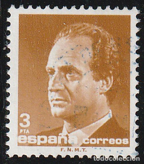 Sellos: Espa&ntilde;a 1986 Edifil 2830 Sello &ordm; D. Juan Carlos I Efigie del Rey Efigie Michel 2721 Yvert 2457 Spain