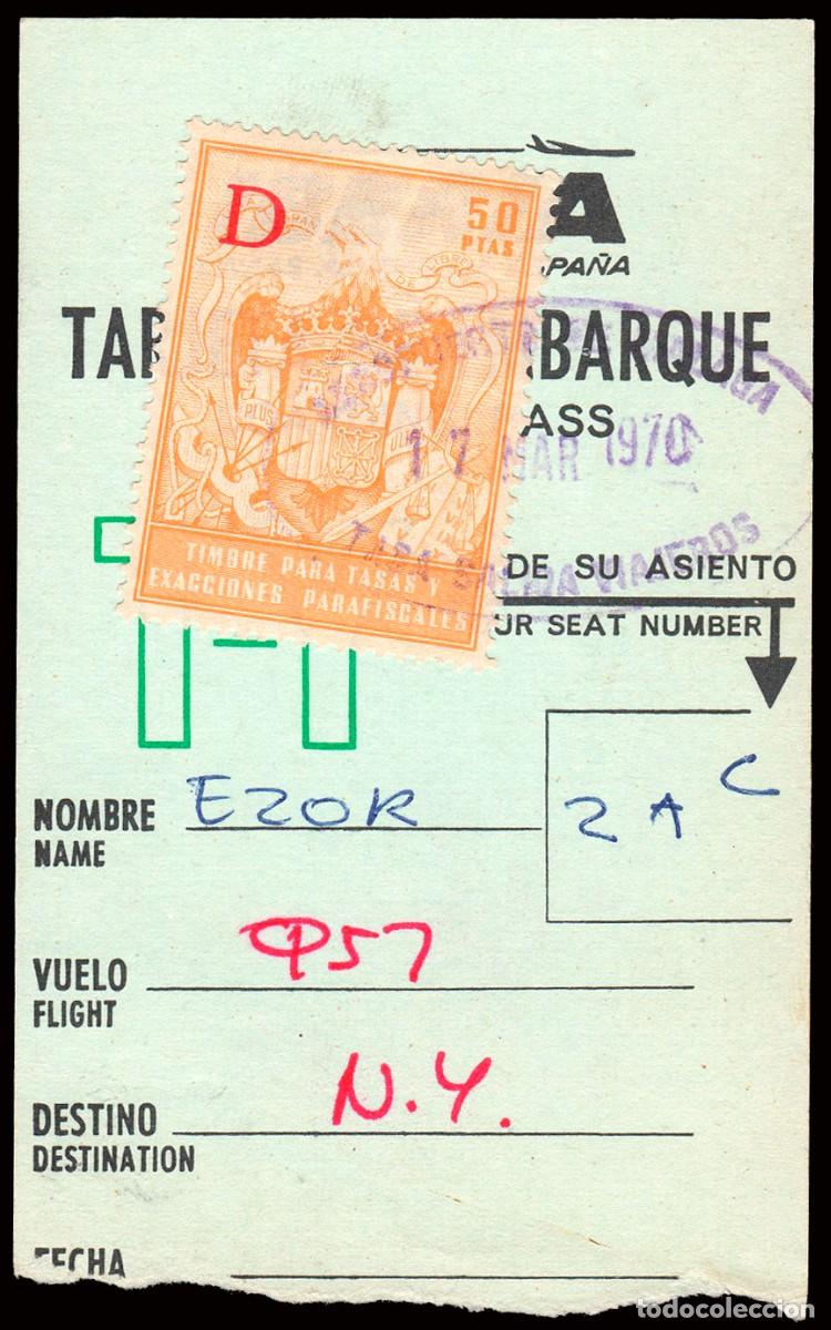 Selos: Espa&ntilde;a - Fiscales - Timbres pata Tasas y Exacciones Parafiscales - Alemany o 31 - 1960 - Ticket
