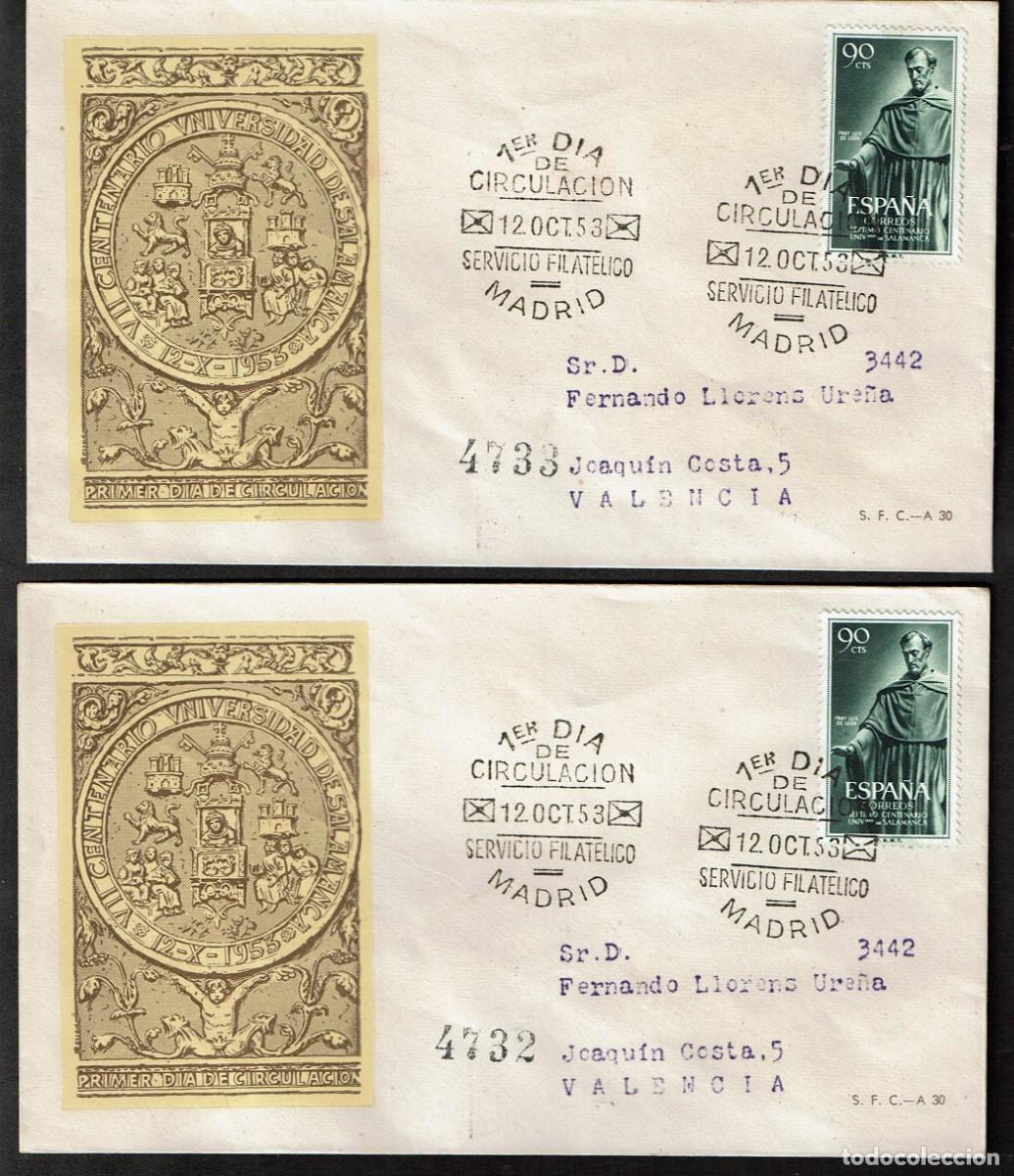 Sellos: SPD ESPA&Ntilde;A 1953 - EDIFIL 1127 - - Foto 1