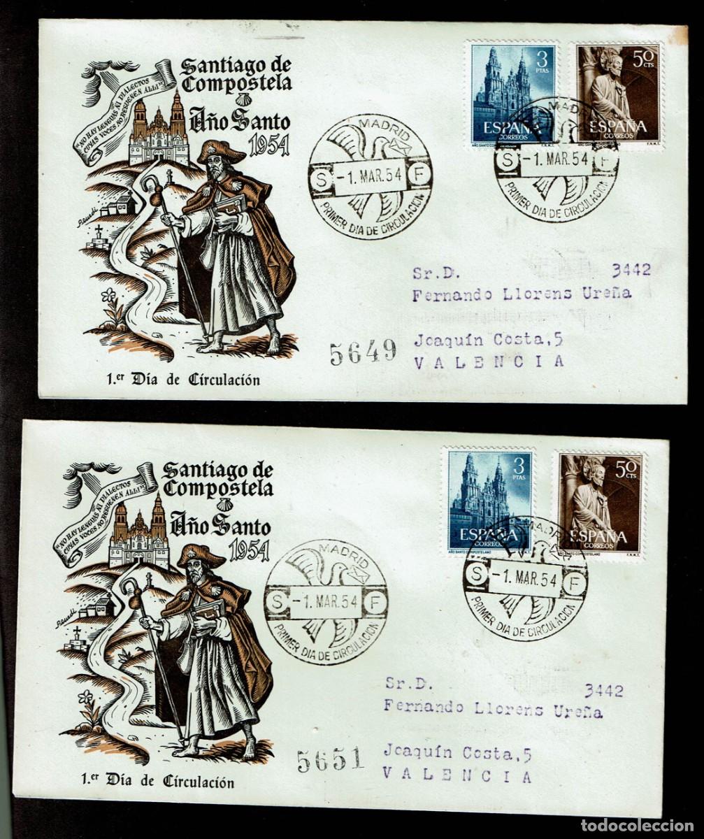 Sellos: ESPA&Ntilde;A 1954 - A&Ntilde;O SANTO