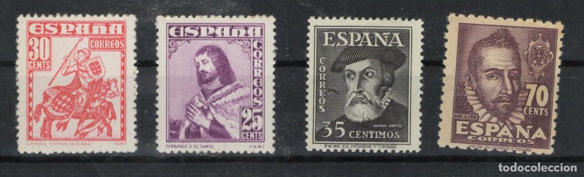 Sellos: PC778 Sellos Espa&ntilde;a A&ntilde;o 1948 Edifil 1033/1036** sellos originales en NUEVO v.c. 6.65 &euro;