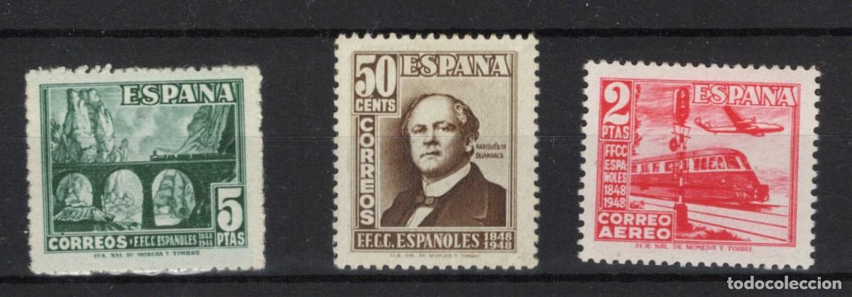 Sellos: PC779 Sellos Espa&ntilde;a A&ntilde;o 1948 Edifil 1037/1039* sellos originales en NUEVO v.c. 6.75 &euro;