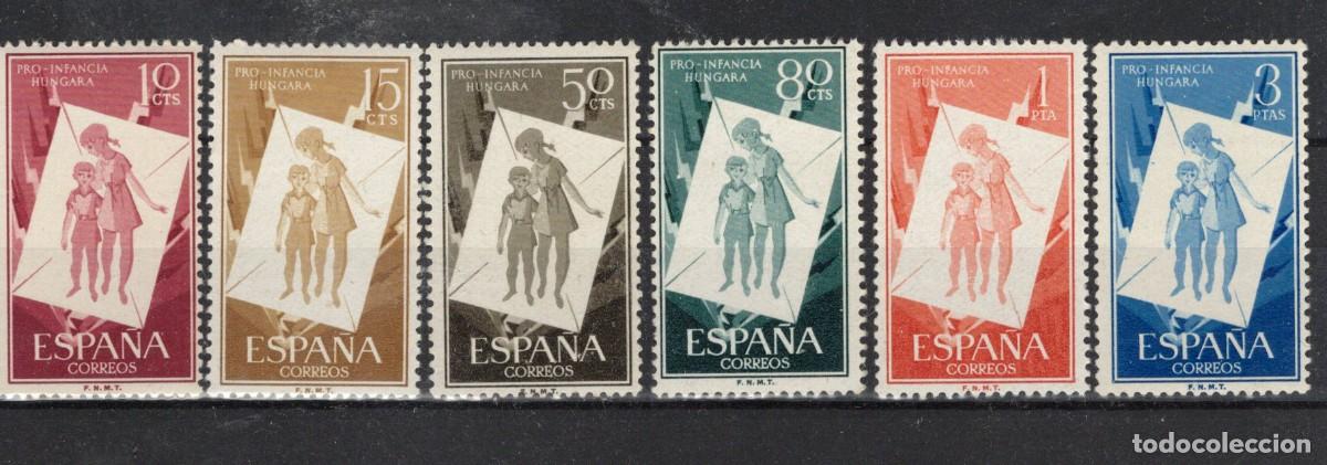 Sellos: PC795 Sellos Espa&ntilde;a A&ntilde;o 1956 Edifil 1200/1205** sellos originales en NUEVO