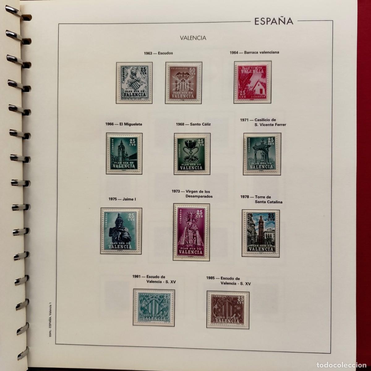 Sellos: VALENCIA - SELLOS ESPA&Ntilde;A 1963 A 1985 - TODOS LOS SELLOS PLAN SUR DE VALENCIA - EDIFIL / 421 (4)