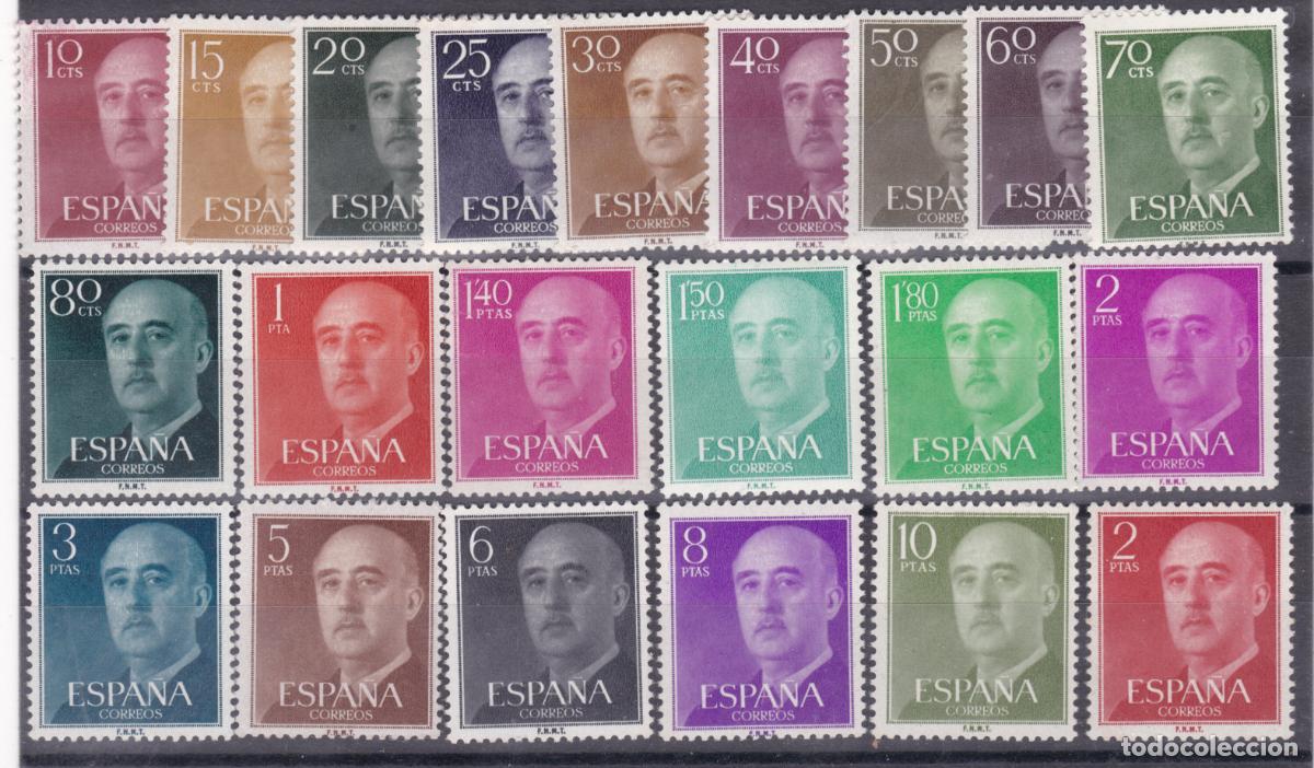 Sellos: FC4-61-FRANCO Edifil 1143/ 63 ** Sin Fijasellos .LUJO.