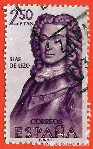 Sellos: Espa&ntilde;a. Spain. 1961. Edifil # 1379. Conquistadores de Nueva Granada. Blas de Lezo