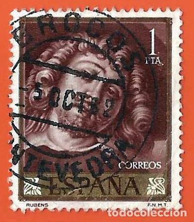 Sellos: Espa&ntilde;a. Spain. 1962. Edifil # 1435. Pedro Pablo Rubens. Autorretrato
