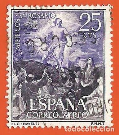 Sellos: Espa&ntilde;a. Spain. 1963. Edifil # 1474. Santo Rosario. Ascension. Bayeu
