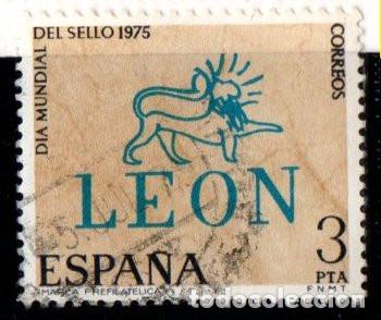 Sellos: SELLO DE ESPA&Ntilde;A A&Ntilde;O 1975 DIA DEL SELLO USADOS EDIFIL N&ordm; 2261
