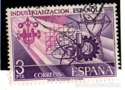 Sellos: SELLO DE ESPA&Ntilde;A A&Ntilde;O 1975 INDUSTRIALIZACION USADOS EDIFIL N&ordm; 2292