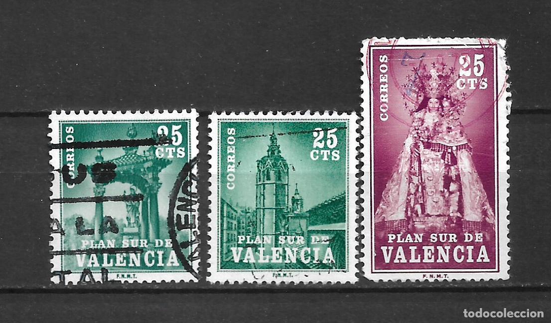 Sellos: espa&ntilde;a valencia lote 3 sellos usados - 7/31