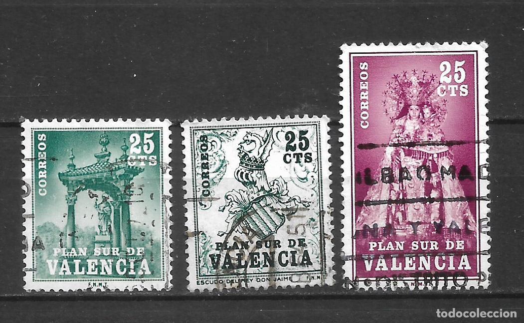 Sellos: espa&ntilde;a valencia lote 3 sellos usados - 7/31