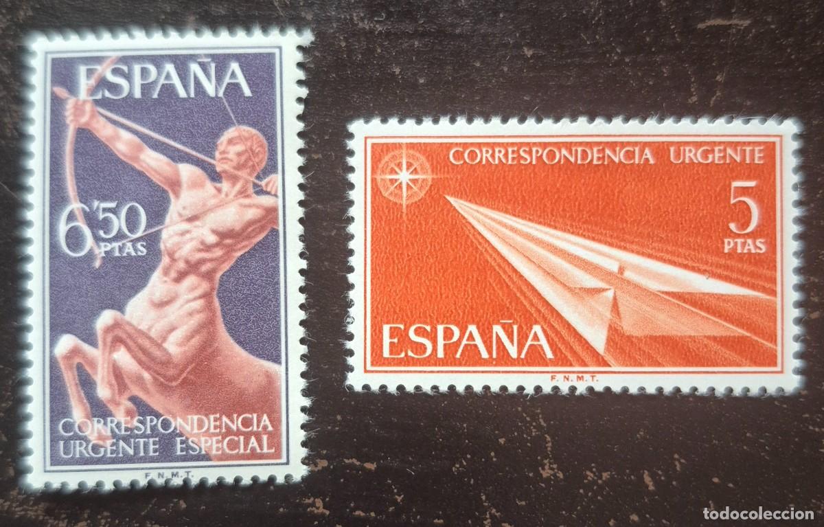 Sellos: A&ntilde;o 1966 - Edifil N 1765/1766** - Alegor&iacute;as - Nuevo sin fijasello - Se env&iacute;a el de la imagen