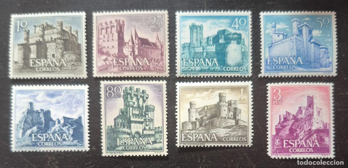 Sellos: A&ntilde;o 1966 - Edifil N 1738/1745** - Castillos - Nuevo sin fijasello - Se env&iacute;a el de la imagen