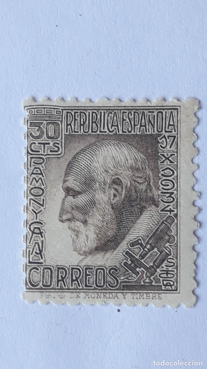 Francobolli: RAMON Y CAJAL. N&ordm; EDIFIL 680. A&Ntilde;O 1934. NUEVO SIN FIJASELLOS.