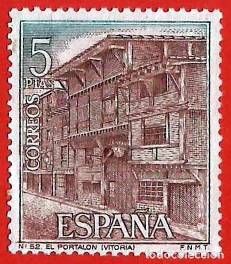 Sellos: Espa&ntilde;a. Spain. 1970. Edifil # 1987. Turismo. El Portalon. Vitoria