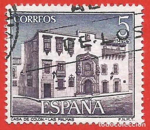 Sellos: Espa&ntilde;a. 1973. Edifil # 2132. Turismo. Casa de Colon. Las Palmas de Gran Canaria