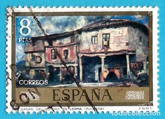 Sellos: Espa&ntilde;a. 1971. Edifil # 2026. Ignacio de Zuloaga. Casa de Botero en Lerma