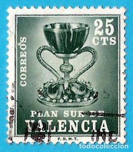 Sellos: Espa&ntilde;a. Spain. 1968. Edifil # psv005. Plan Sur de Valencia. El Santo Grial