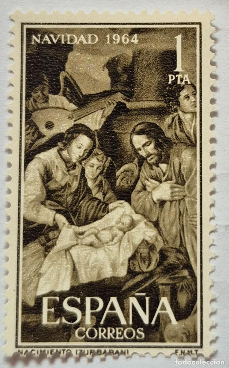 Sellos: A&ntilde;o 1964 - Edifil 1630** - Navidad - Nuevo sin fijasello - Se env&iacute;a el de la imagen