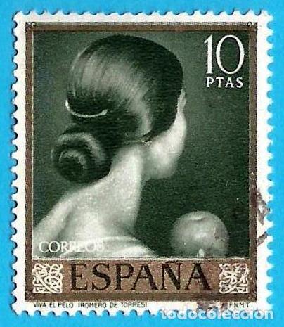 Sellos: Espa&ntilde;a. Spain. 1965. Edifil # 1666. Julio Romero de Torres. Viva el pelo