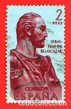 Sellos: Espa&ntilde;a. Spain. 1961. Edifil # 1378. Conquistadores de Nueva Granada. Sebastian de Belalcazar