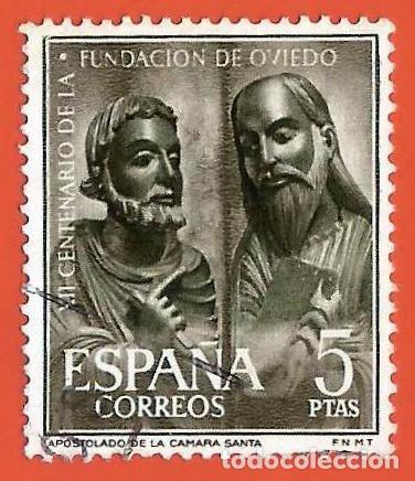 Sellos: Espa&ntilde;a. Spain. 1961. Edifil # 1399. Fundacion de Oviedo. San Pedro y San Pablo