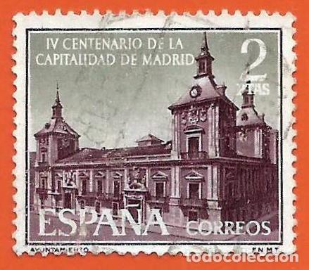 Sellos: Espa&ntilde;a. Spain. 1961. Edifil # 1390. Capitalidad de Madrid. Casa de la Villa