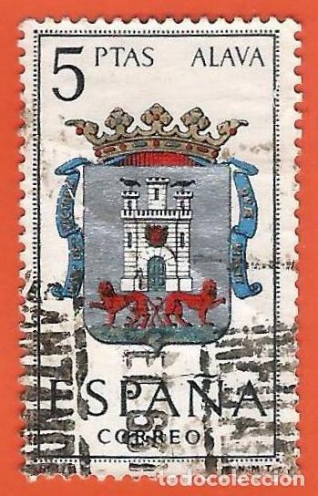 Sellos: Espa&ntilde;a. Spain. 1962. Edifil # 1406. Escudos. Alava