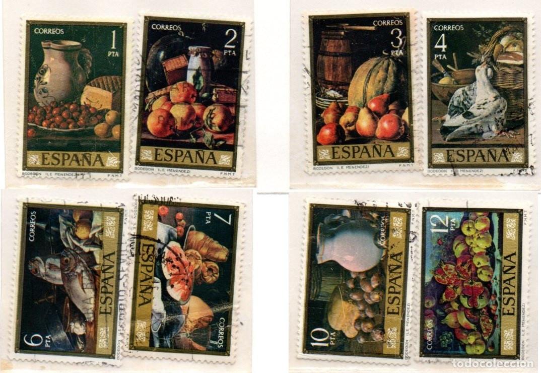 Sellos: SERIE SELLOS ESPA&Ntilde;A REY 1976 MENENDEZ USADOS EDIFIL N&ordm; 2360-67 COMPLETA