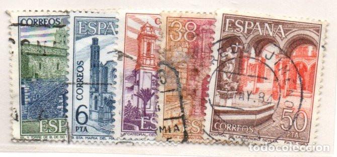 Sellos: SERIE SELLOS ESPA&Ntilde;A REY 1983 TURISMO USADOS EDIFIL N&ordm; 2724-28 COMPLETA