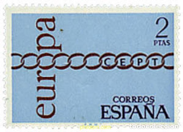 Sellos: 208532 MNH ESPA&Ntilde;A 1971 EUROPA CEPT. FRATERNIDAD Y COOPERACION