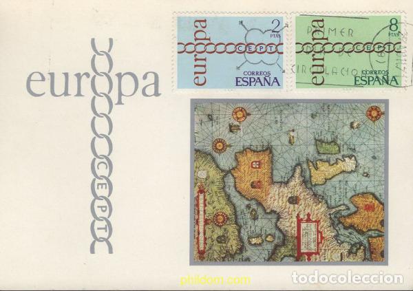 Sellos: 644968 MNH ESPA&Ntilde;A 1971 EUROPA CEPT. FRATERNIDAD Y COOPERACION