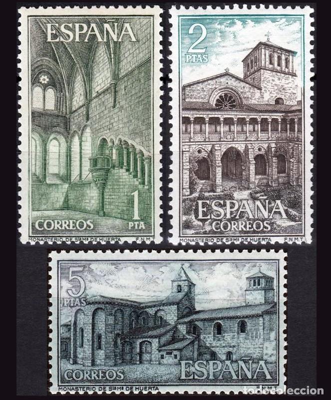 Sellos: 3v Espa&ntilde;a, 1964 | Huerta Monastery | Ed: 1563/5, Yv: 1215/7, Mi: 1440/2, SG: 1624/6 MNH **