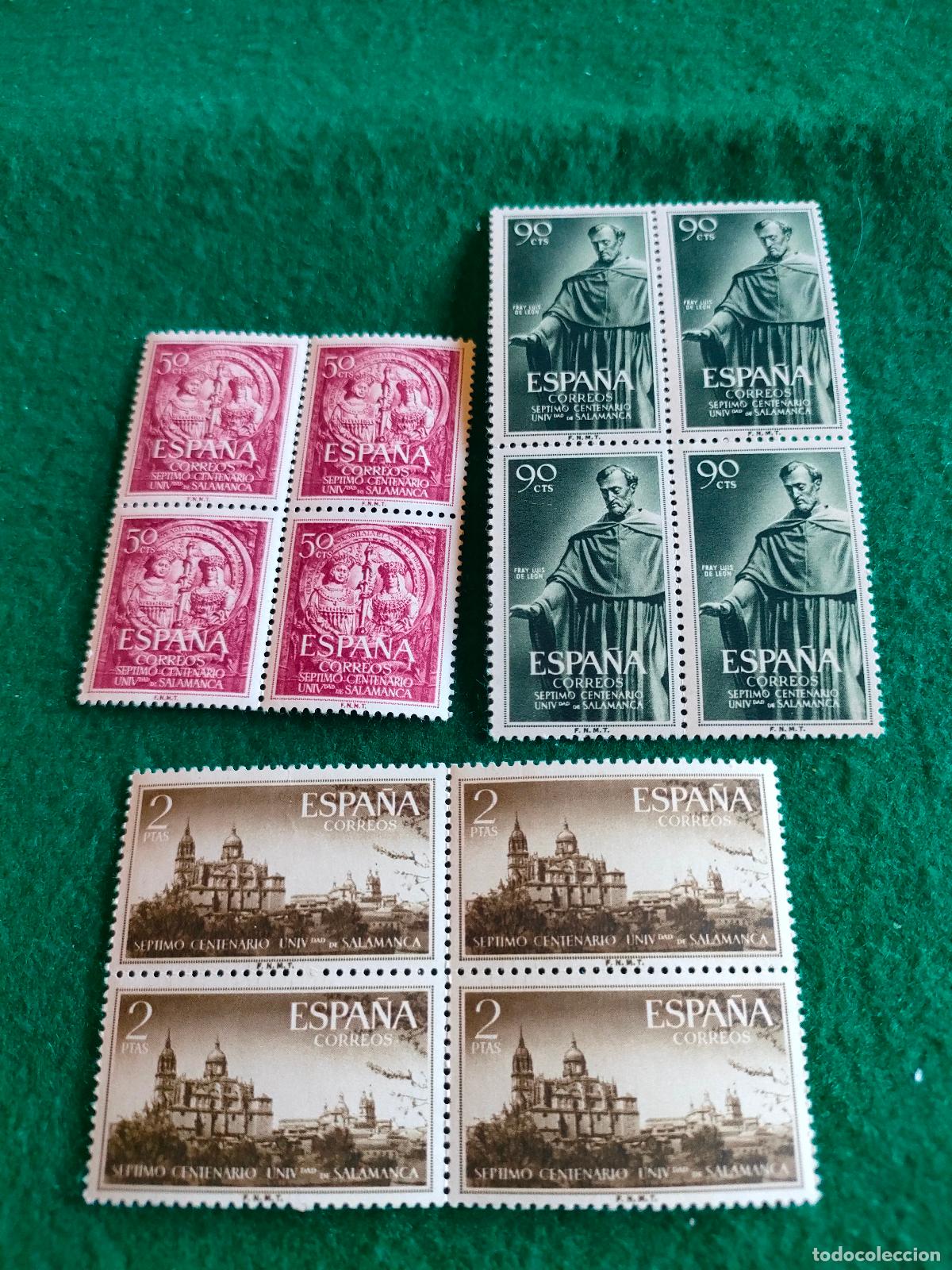Sellos: EDIFIL 1126-28 NUEVO PERFECTO EN BLOQUE DE 4